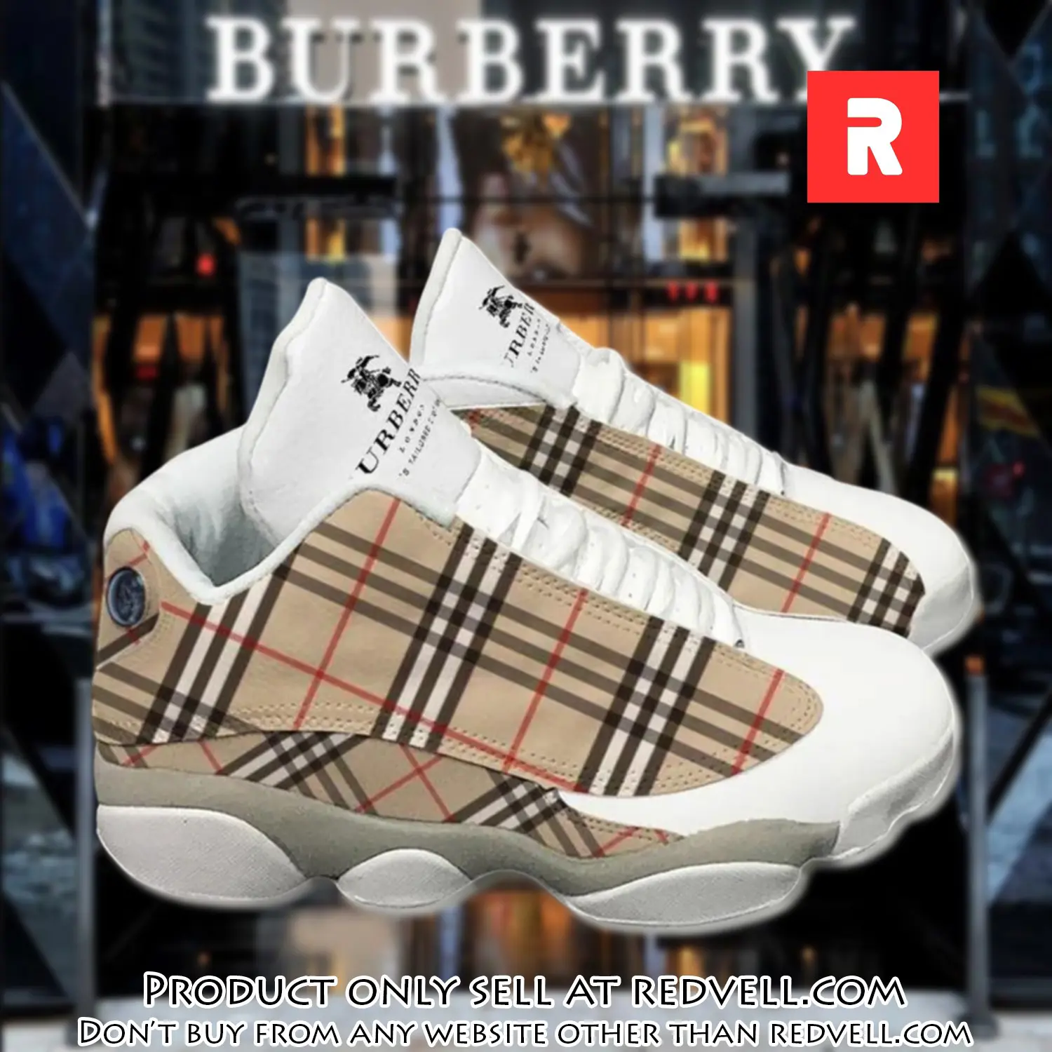 Burberry white air jordan 13 sneakers shoes hot  gifts for men women rv3548106